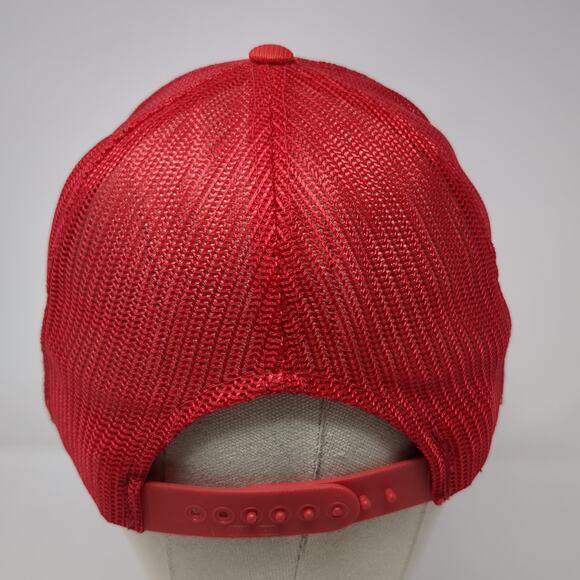 My Feet Are On The Street Snapback Rope Trucker Hat Red One Size Outdoor - Picture 6 of 9